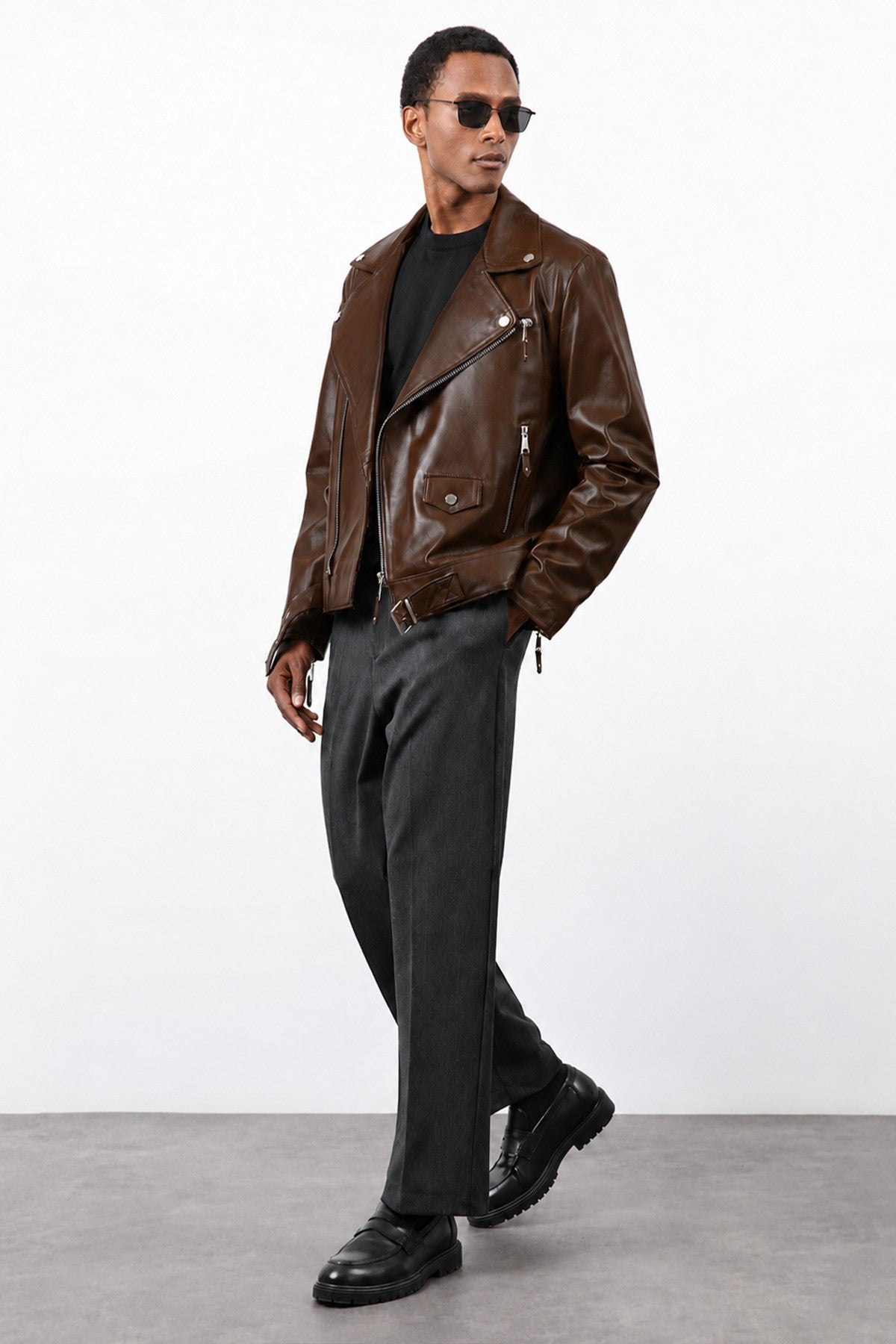 100% Leather Biker Jacket