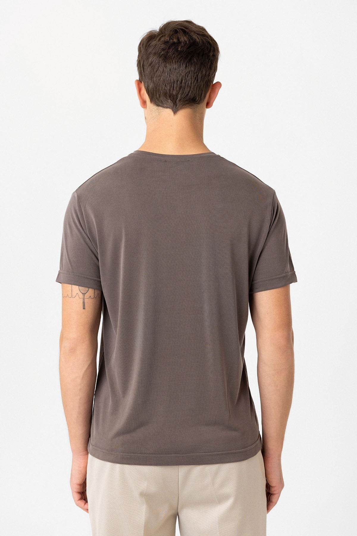Antioch Regular Fit Modal Technical Fabric Men's T-Shirt