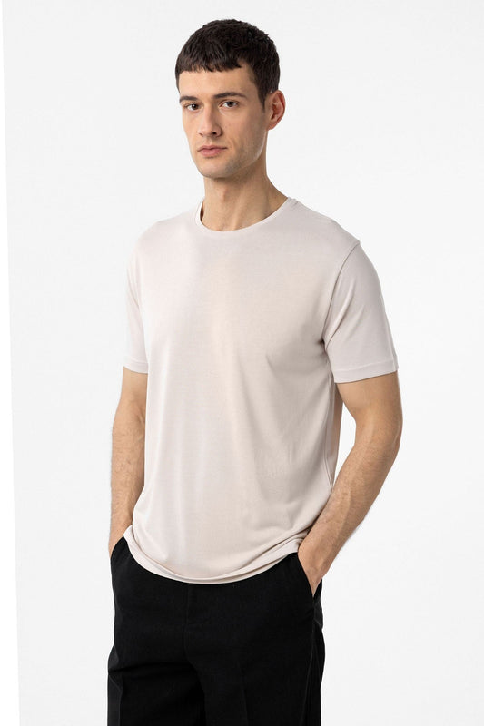 Antioch Regular Fit Modal Technical Fabric Men's T-Shirt