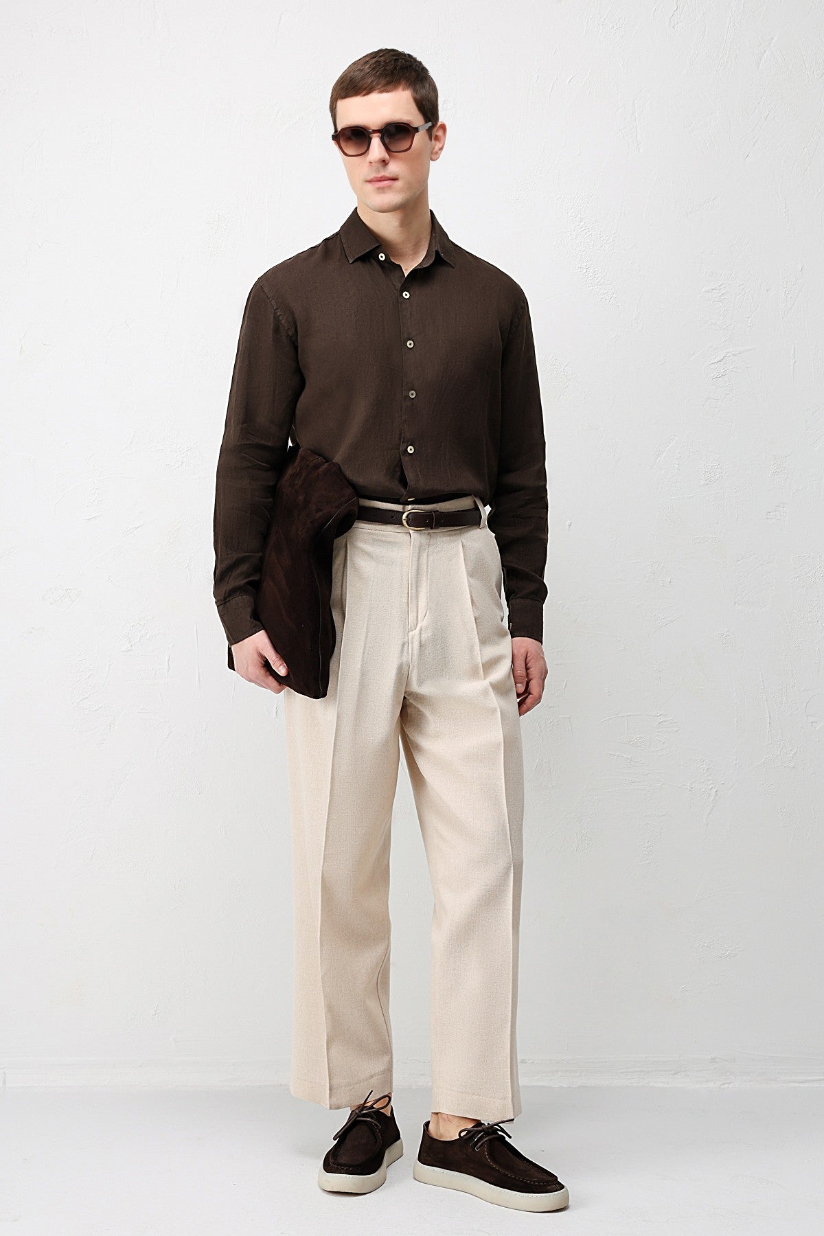 Antioch 100% Linen Relaxed-Fit Men's Shirt