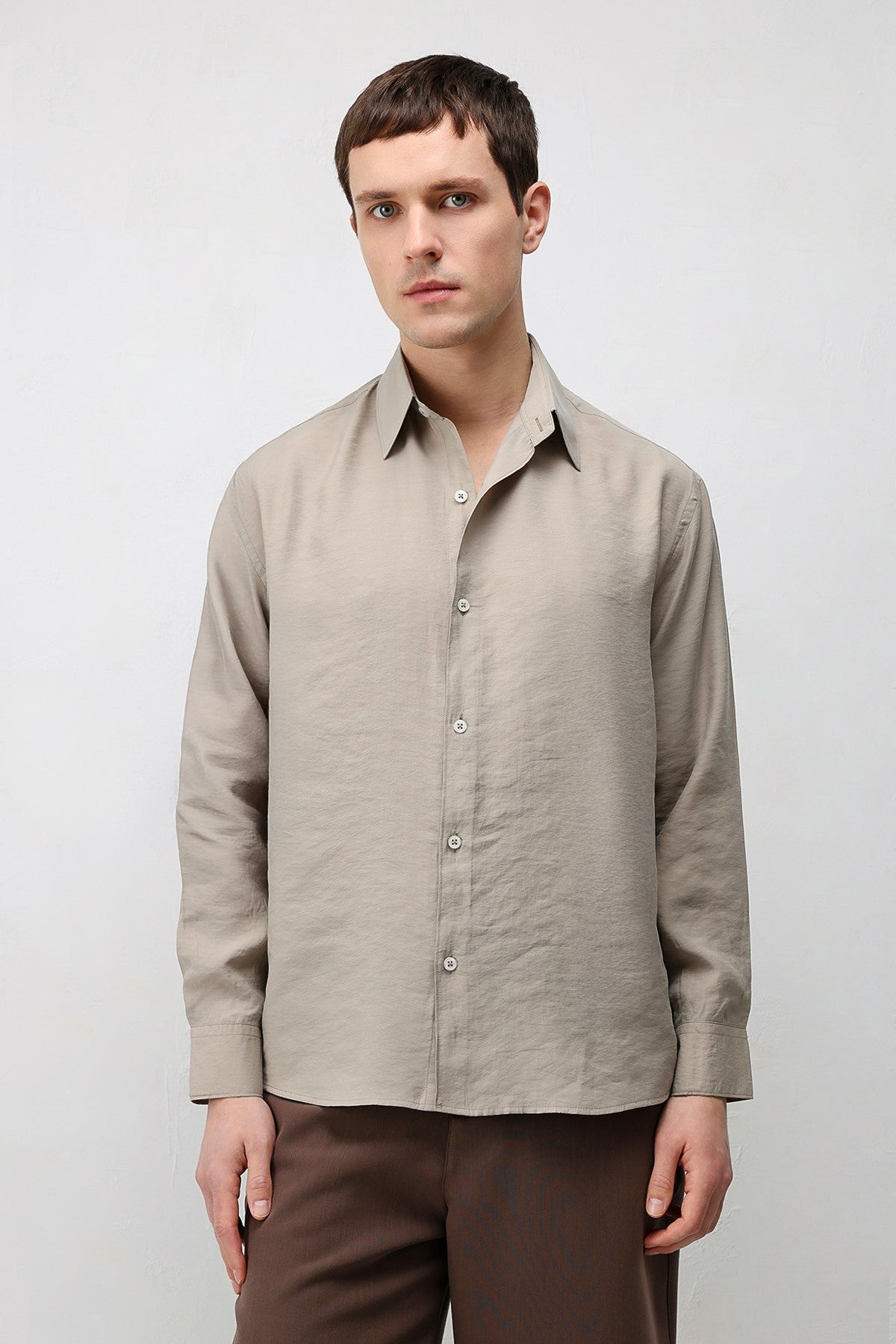 Antioch Modal-Blend Relaxed-Fit Men's Shirt