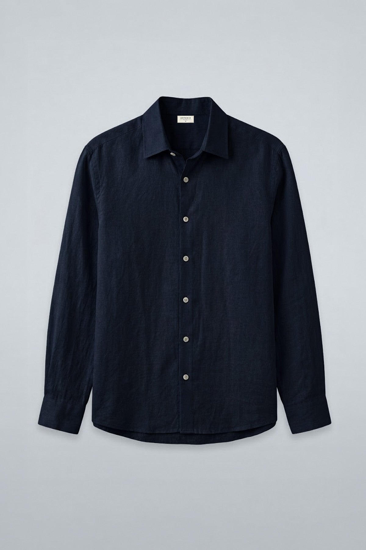 Men's Relaxed-Fit Shirt with Linen Blend