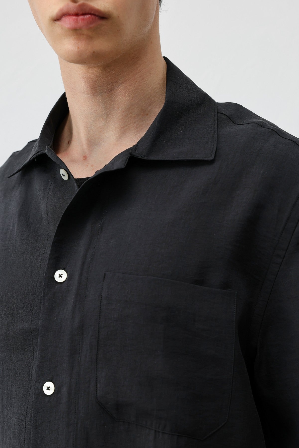 Antioch Lyocell-Blend Short-Sleeve Men's Shirt