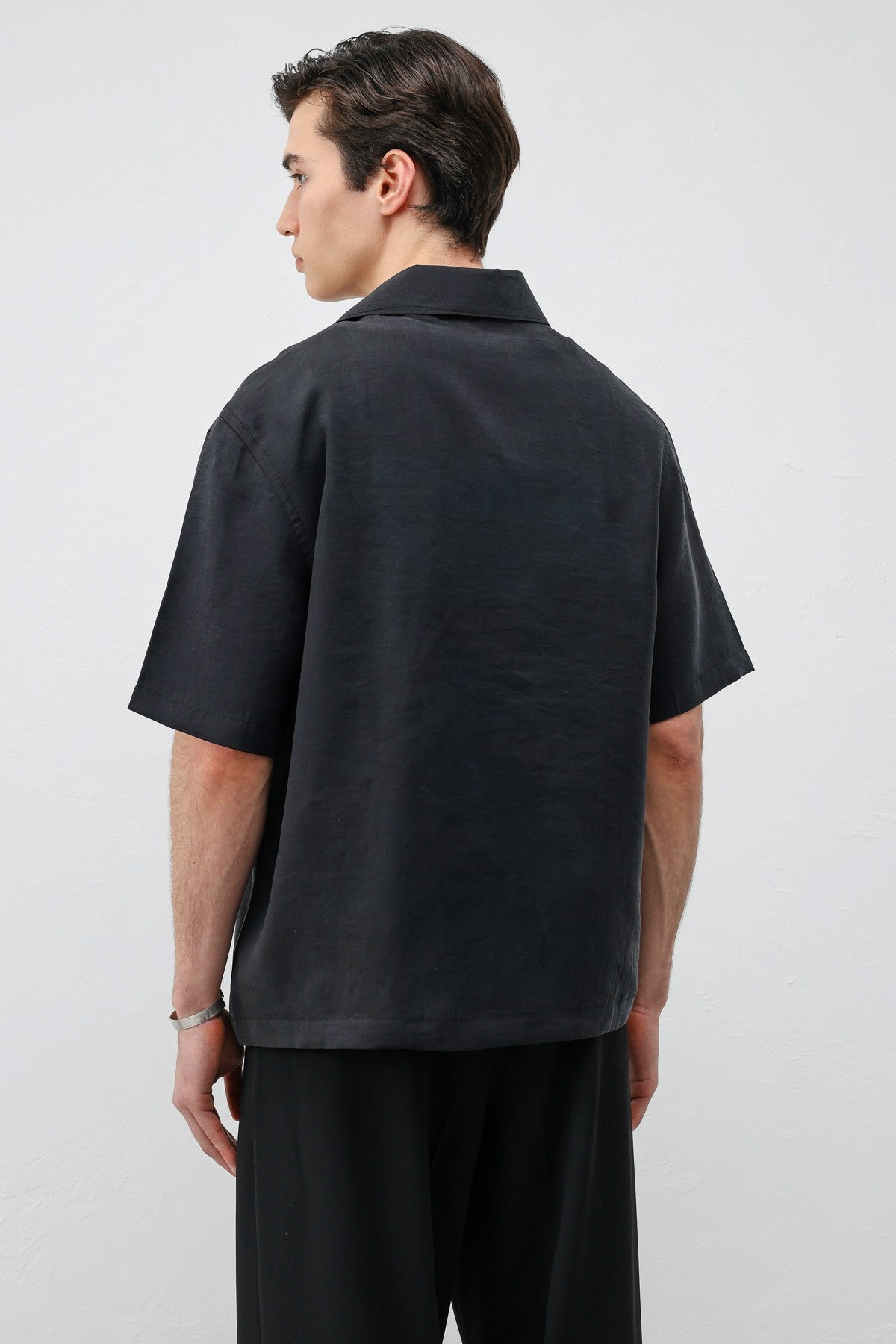 Antioch Lyocell-Blend Short-Sleeve Men's Shirt