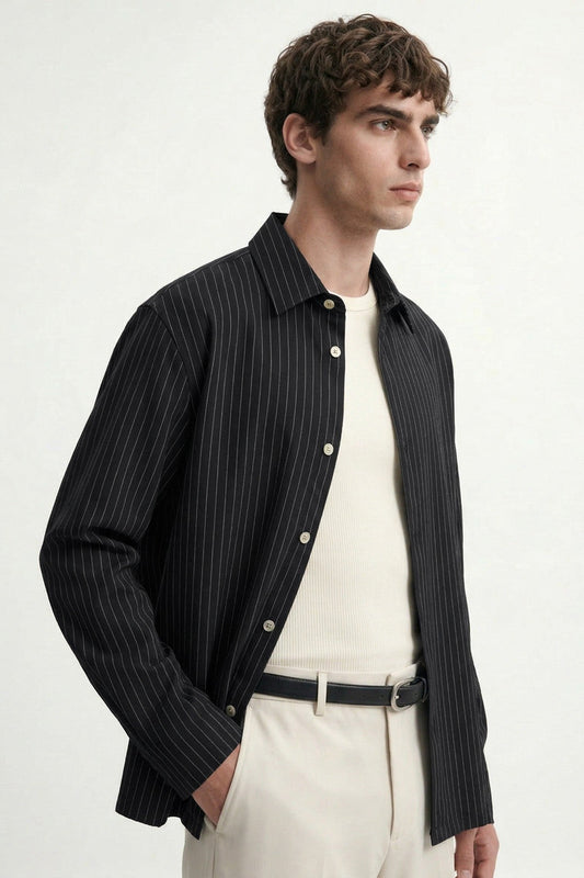 Antioch Relaxed-Fit Striped Men's Shirt