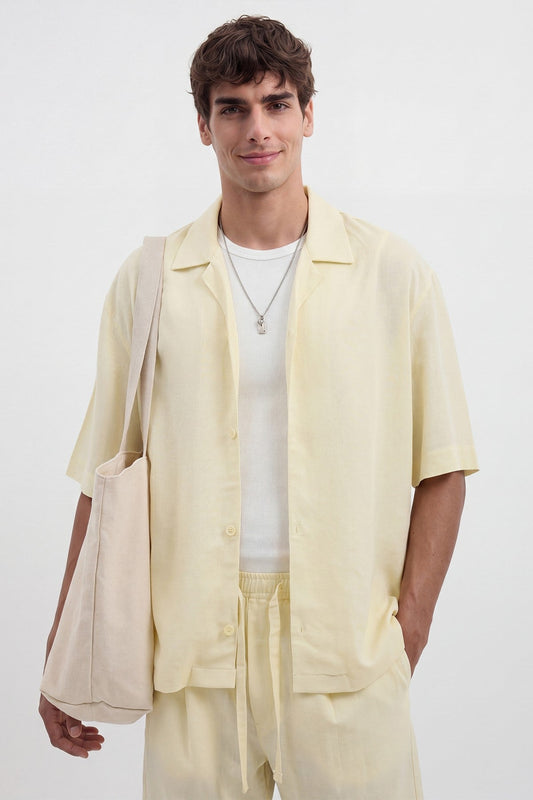 Antioch Linen-Blend Men's Shirt