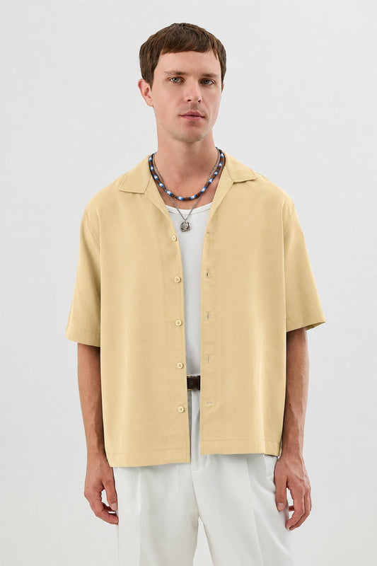 Lyocell Relax Fit Men's Shirt