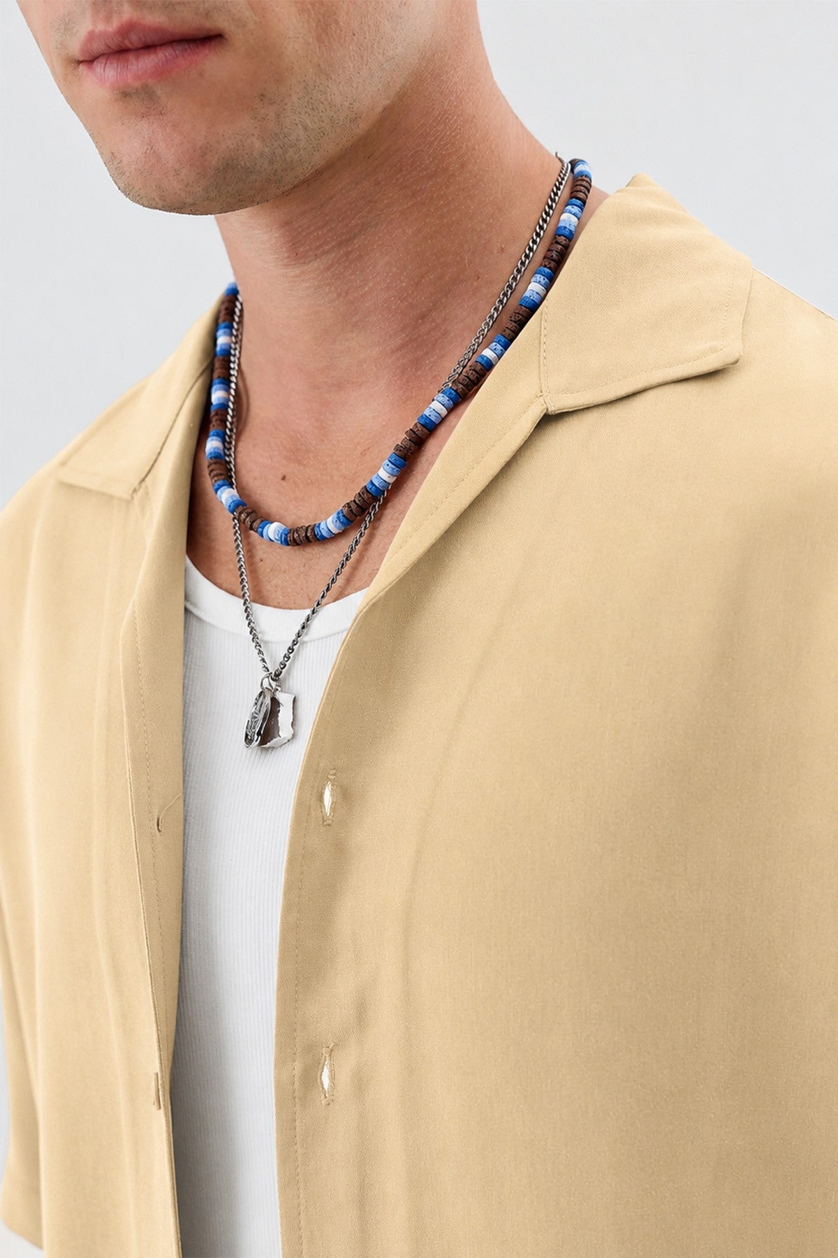 Lyocell Relax Fit Men's Shirt