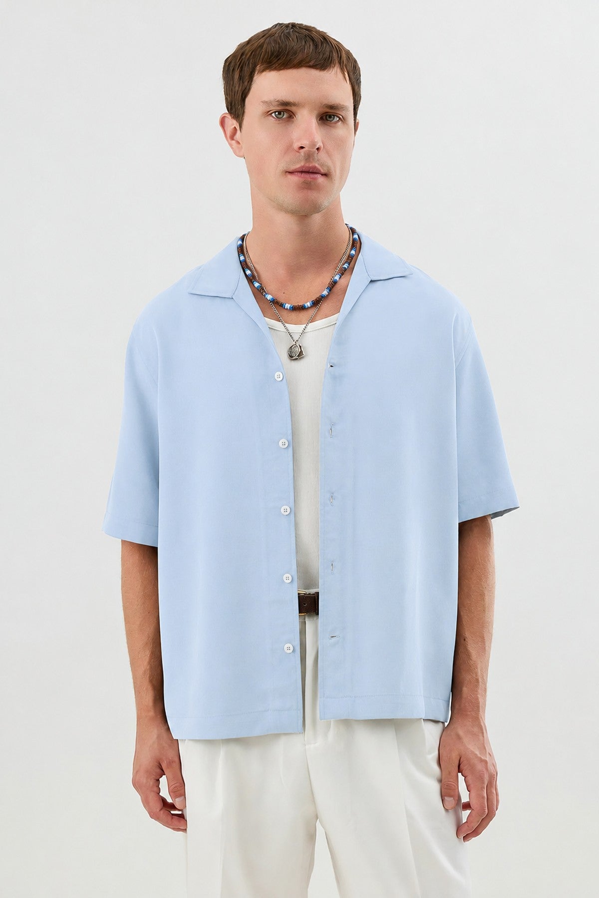 Lyocell Relax Fit Men's Shirt