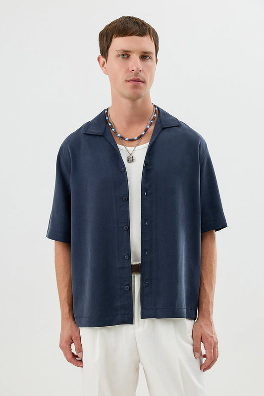 Lyocell Relax Fit Men's Shirt