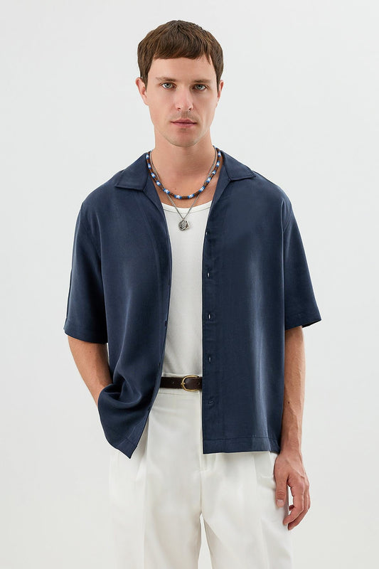Lyocell Relax Fit Men's Shirt