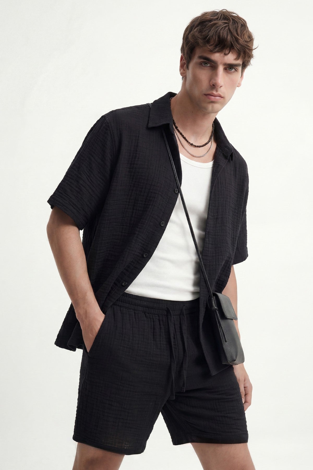 Antioch Distressed-Look Men's Shirt