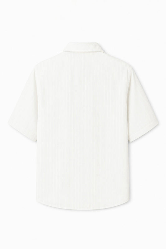 Modal-Blend Striped Shirt
