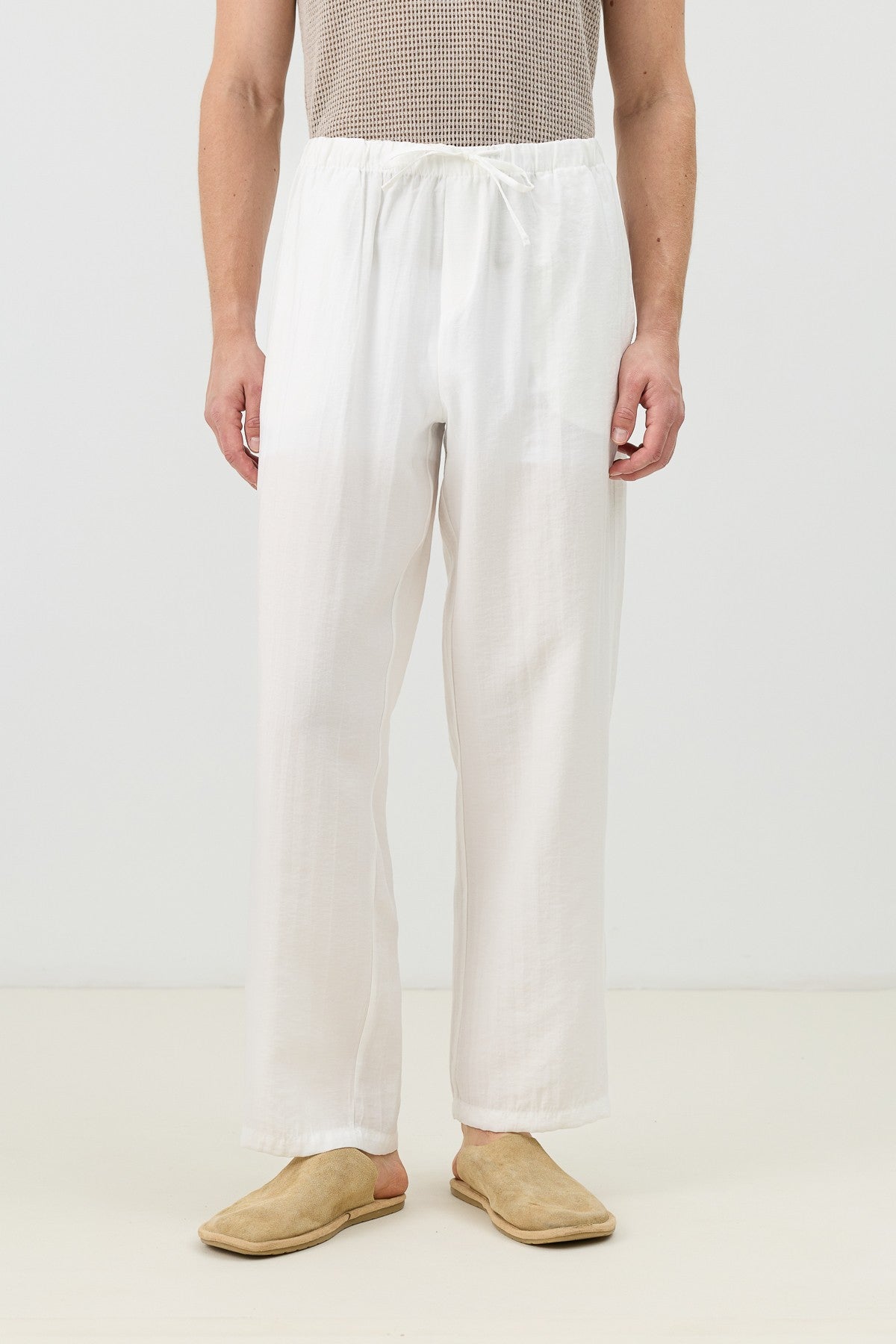 Men's Relaxed-Fit Pants with Lyocell Blend