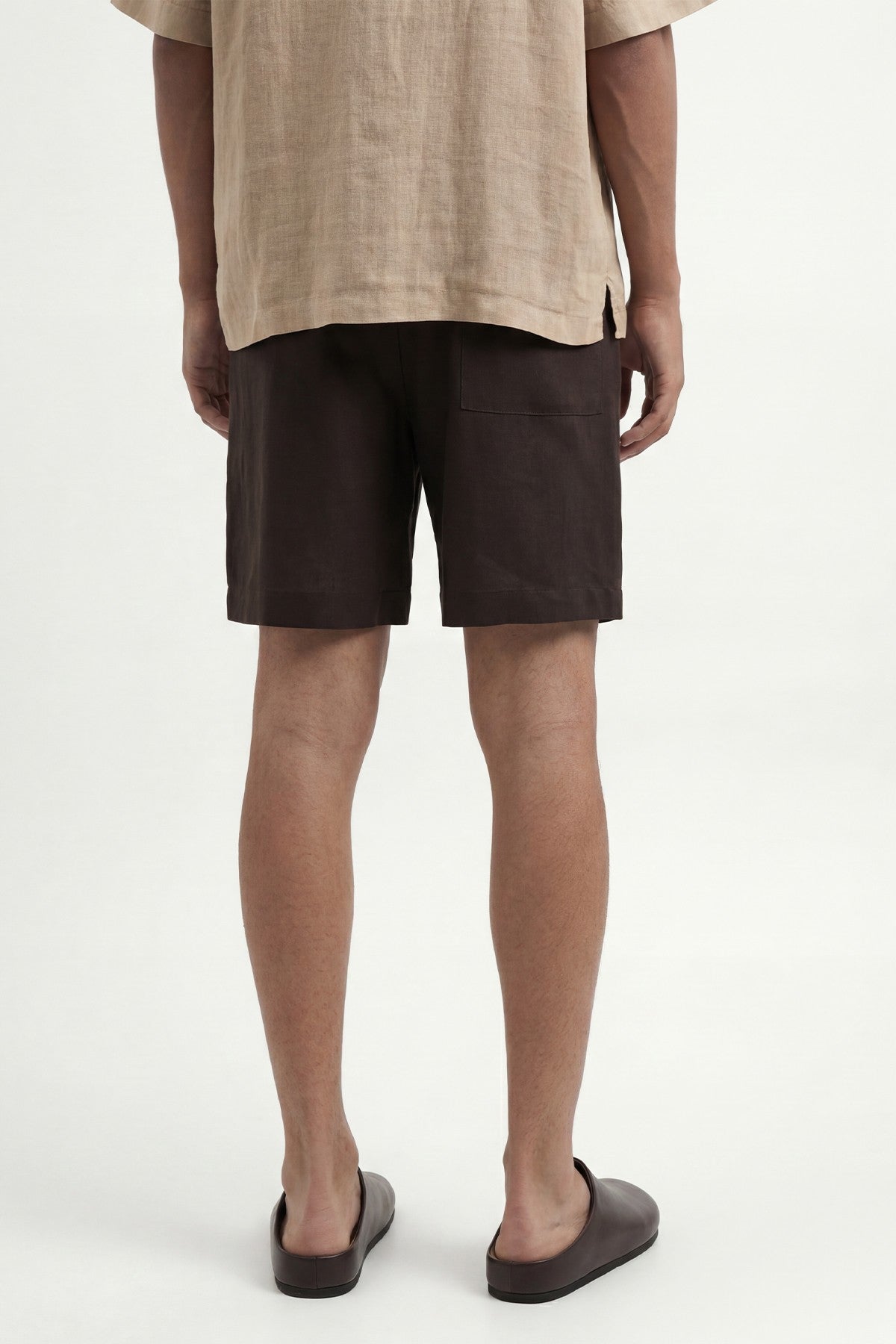 Antioch Linen-Blend Bermuda Shorts for Men