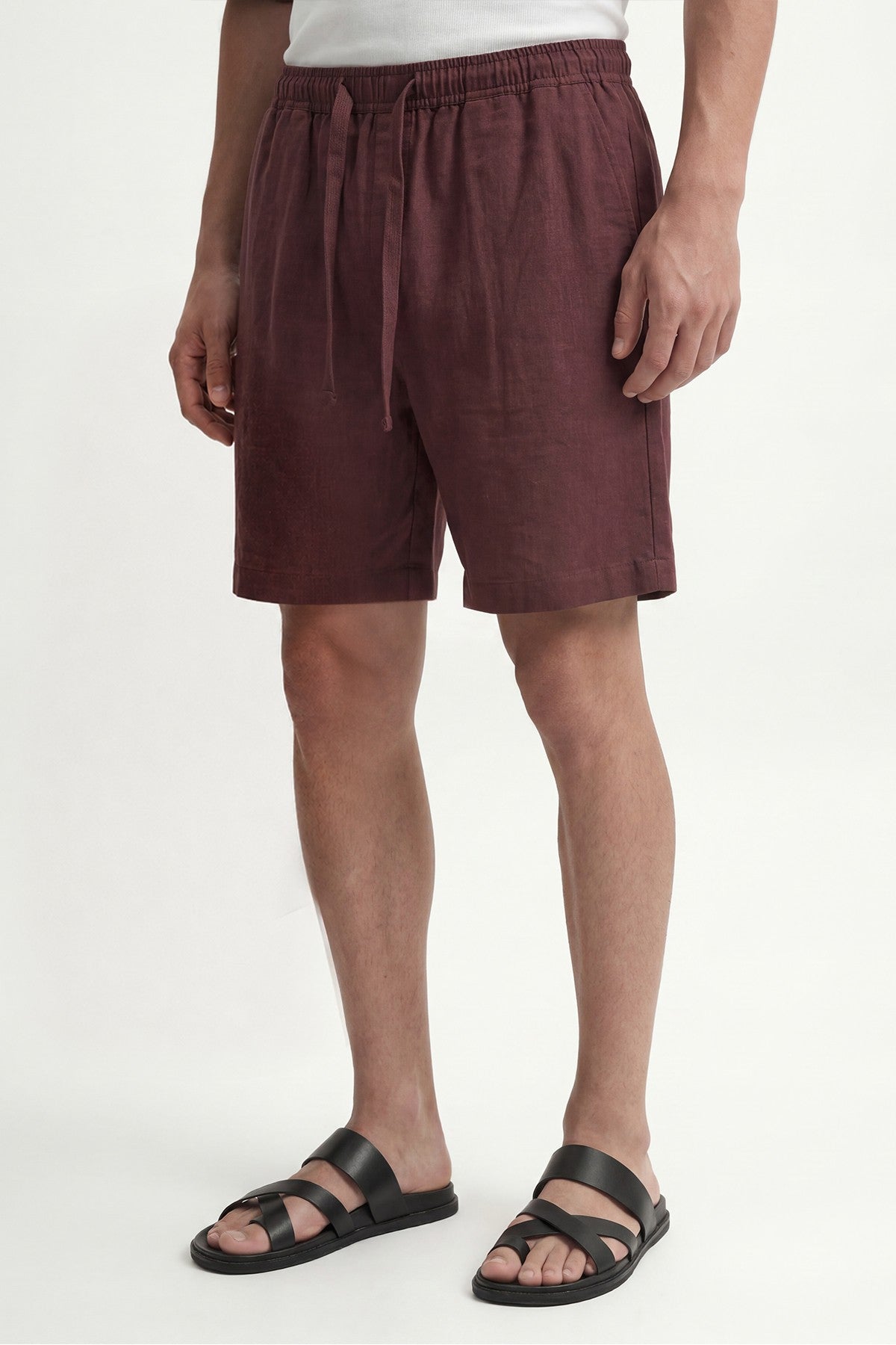 Antioch Linen-Blend Bermuda Shorts for Men