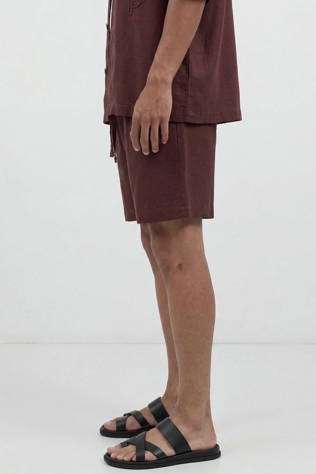 Antioch Linen-Blend Bermuda Shorts for Men