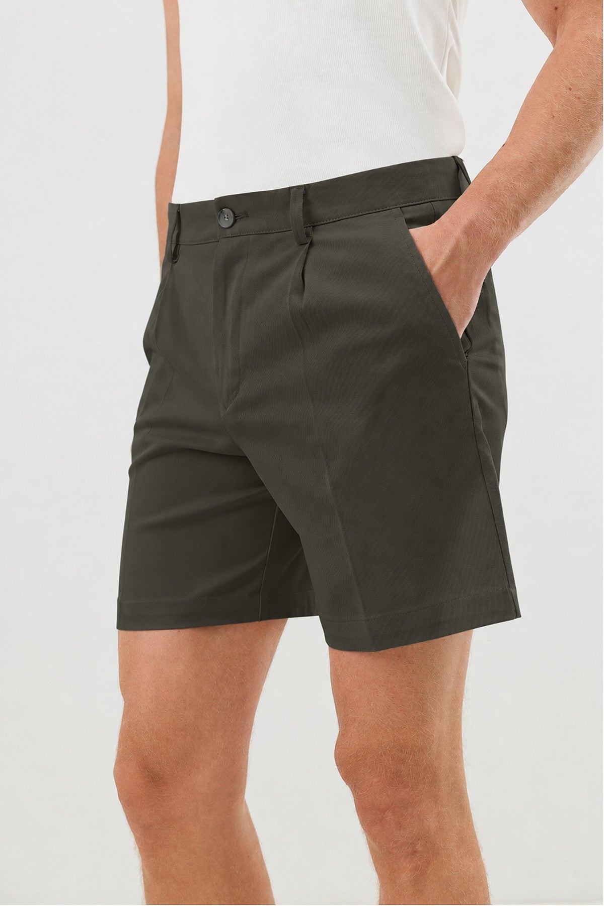 Pleated Men's Shorts