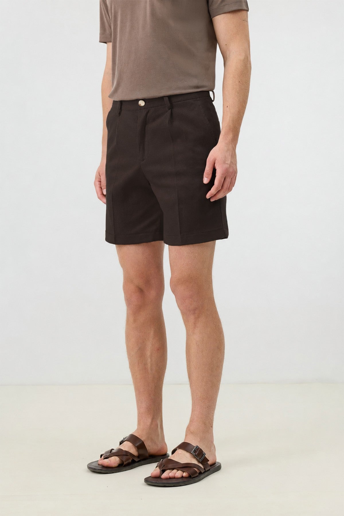 Pleated Men's Shorts