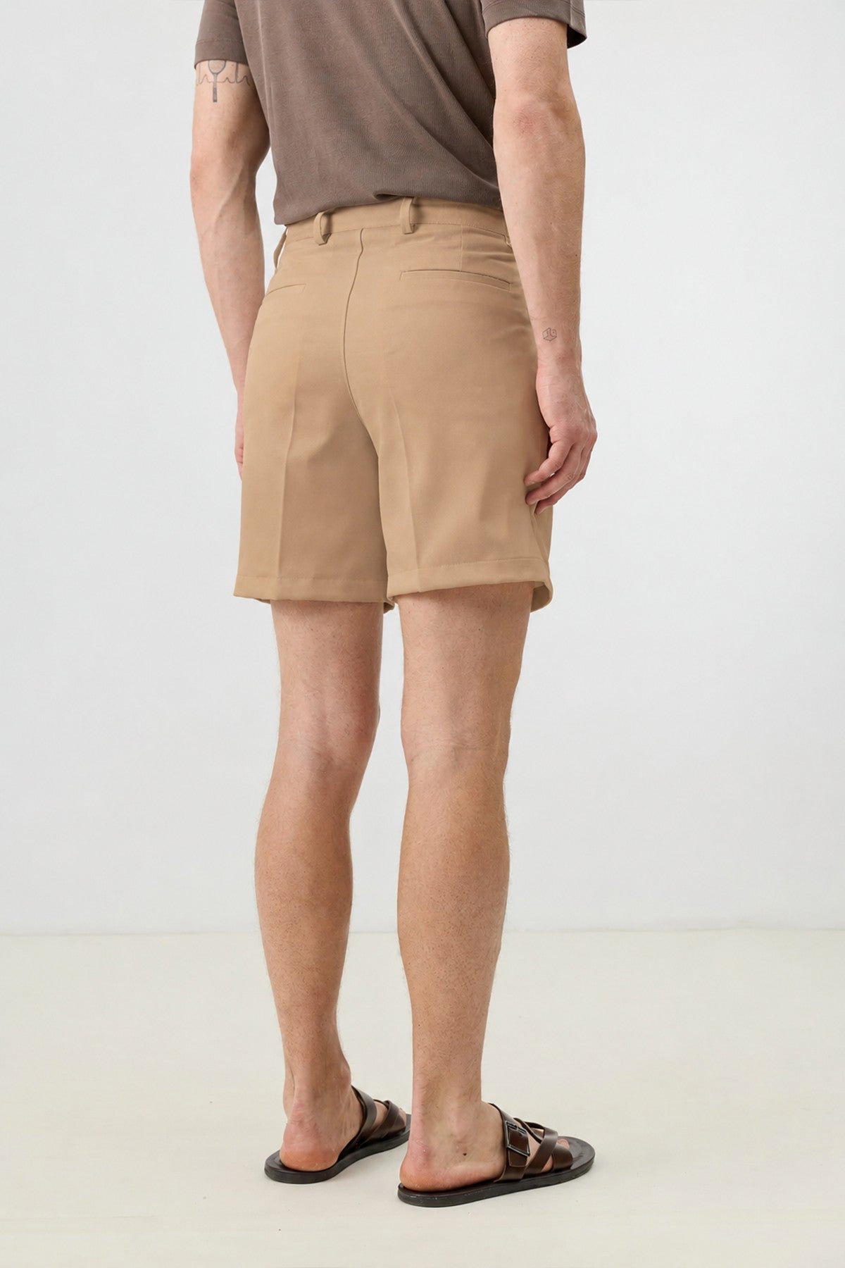 Pleated Men's Shorts