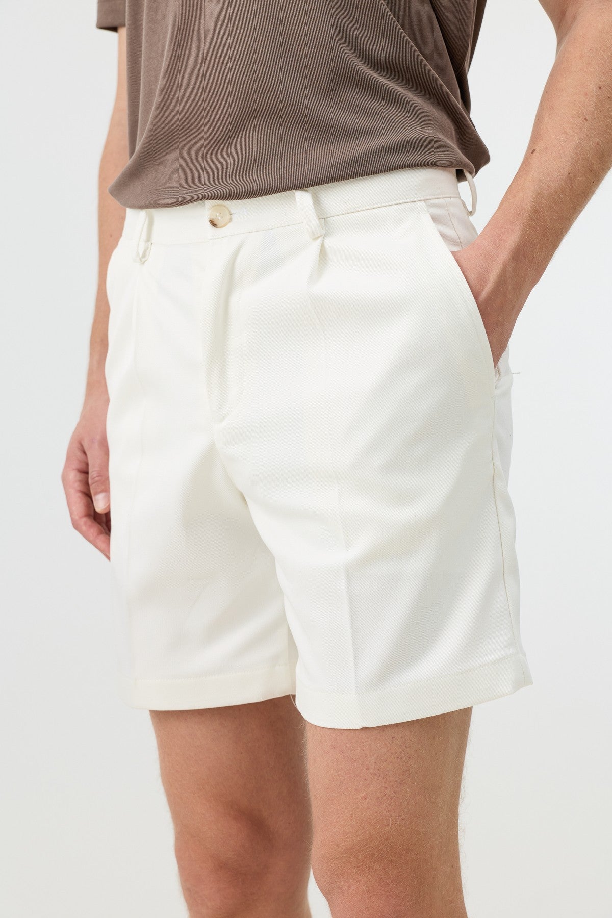 Pleated Men's Shorts