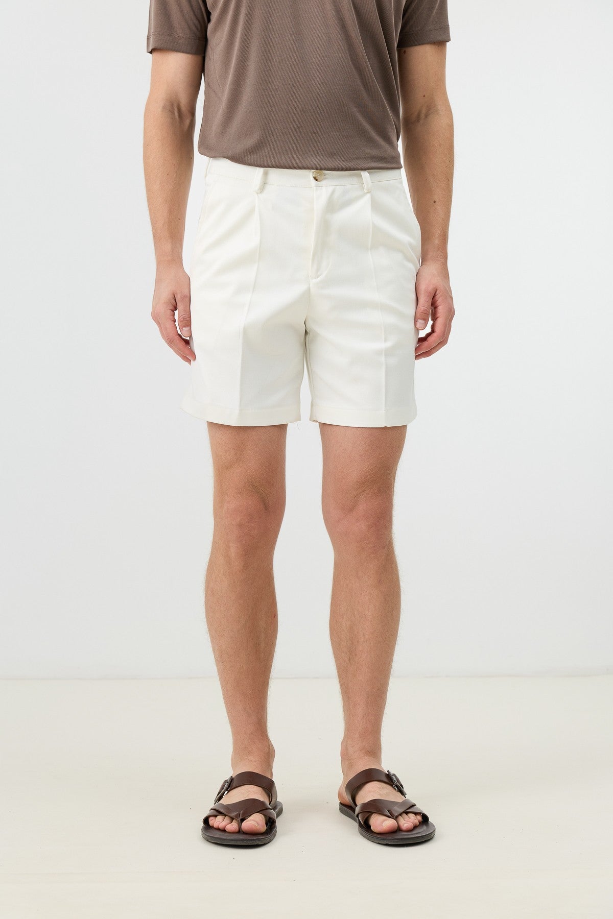 Pleated Men's Shorts
