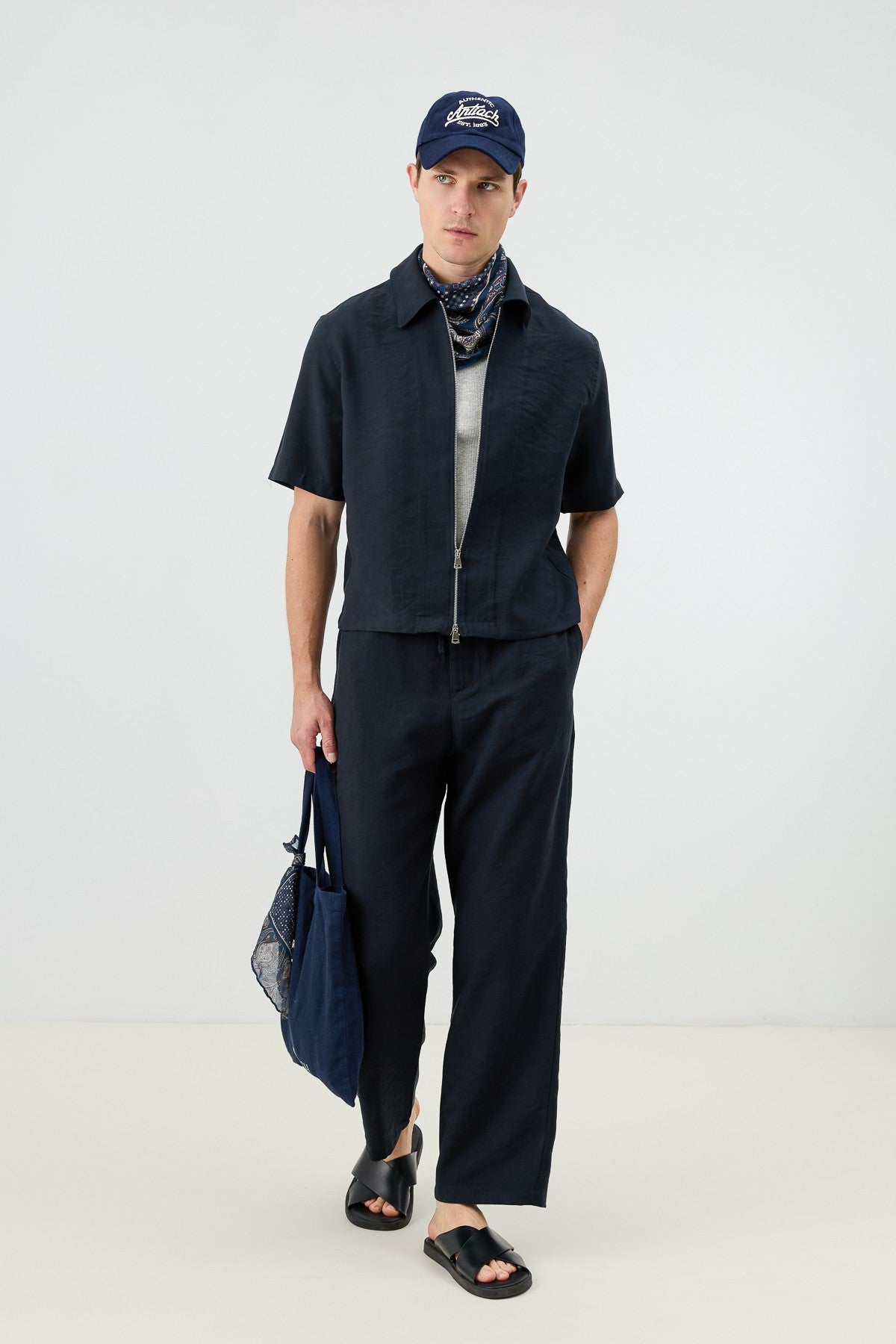 Men's Relaxed-Fit Pants with Modal Blend