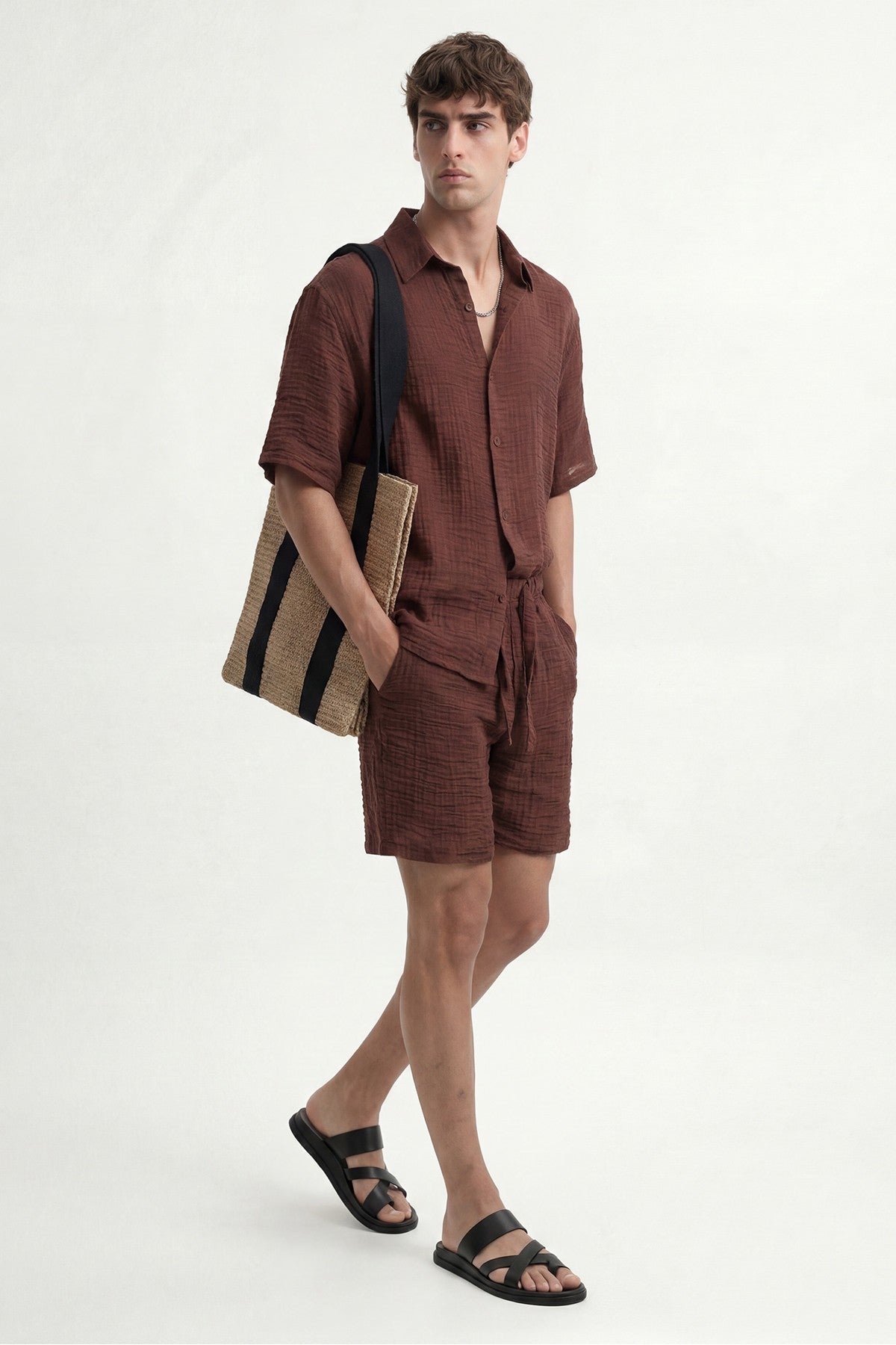 Antioch Distressed-Look Men's Shorts