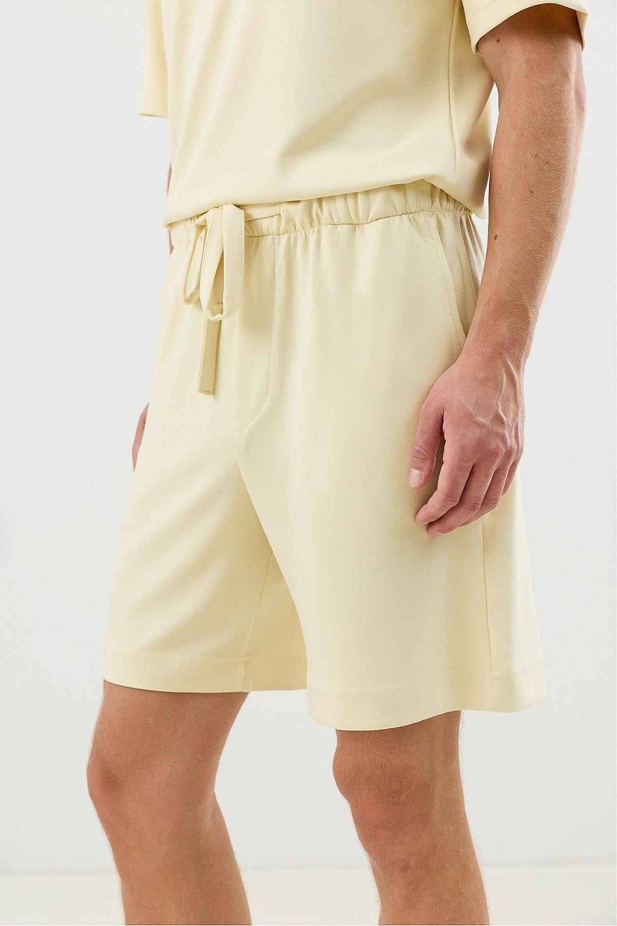 Men's Shorts with an Elastic Waistband
