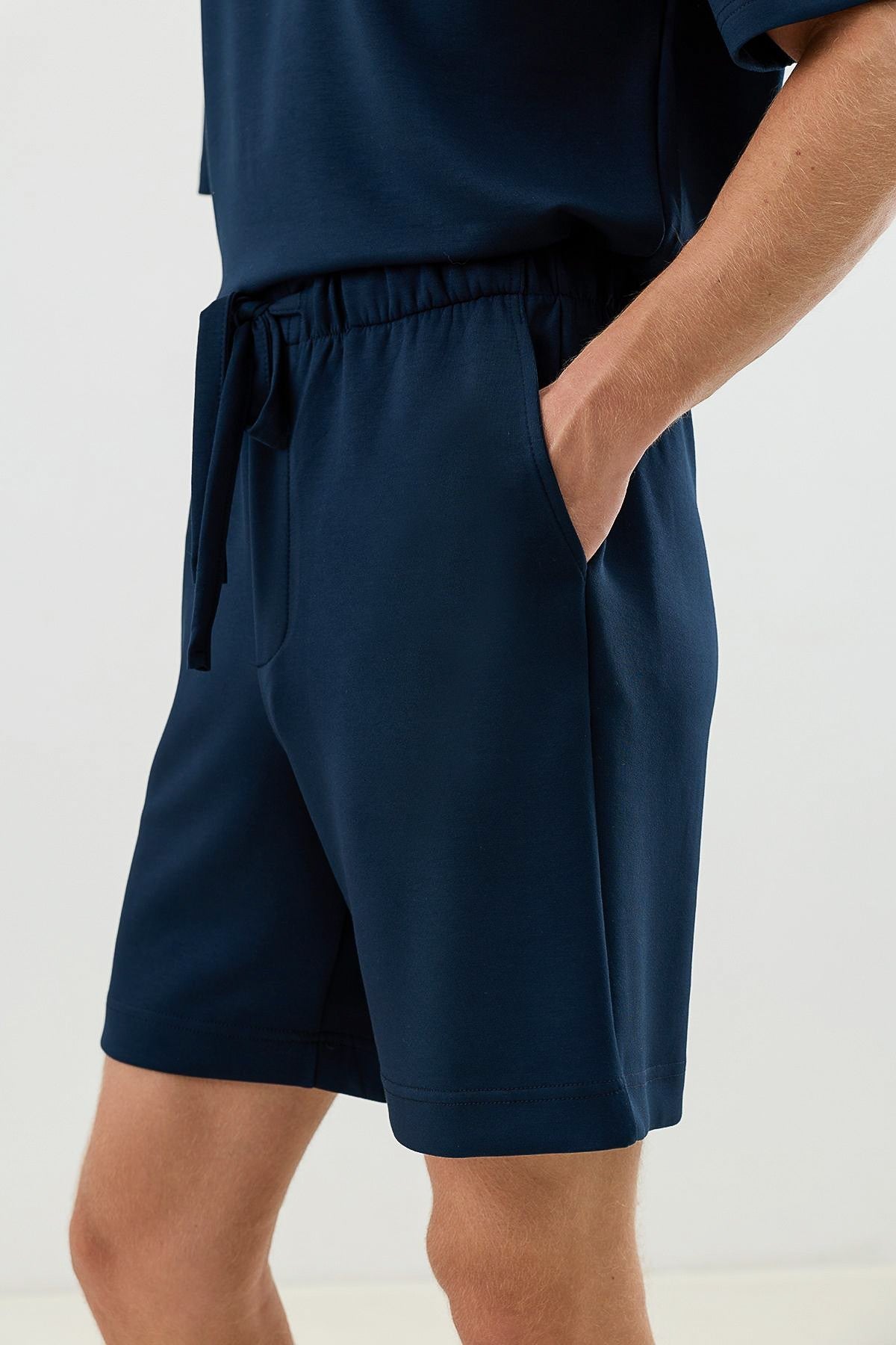 Men's Shorts with an Elastic Waistband