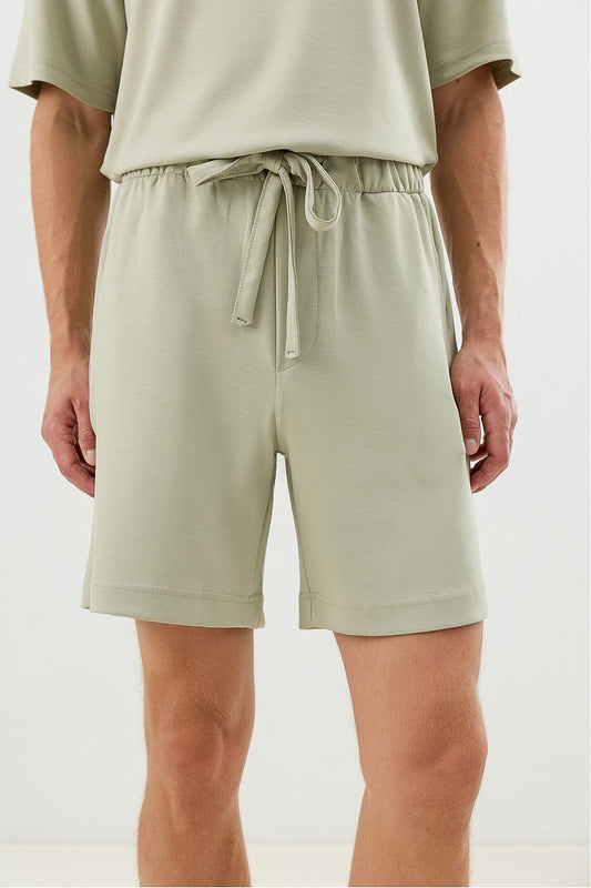 Men's Shorts with an Elastic Waistband