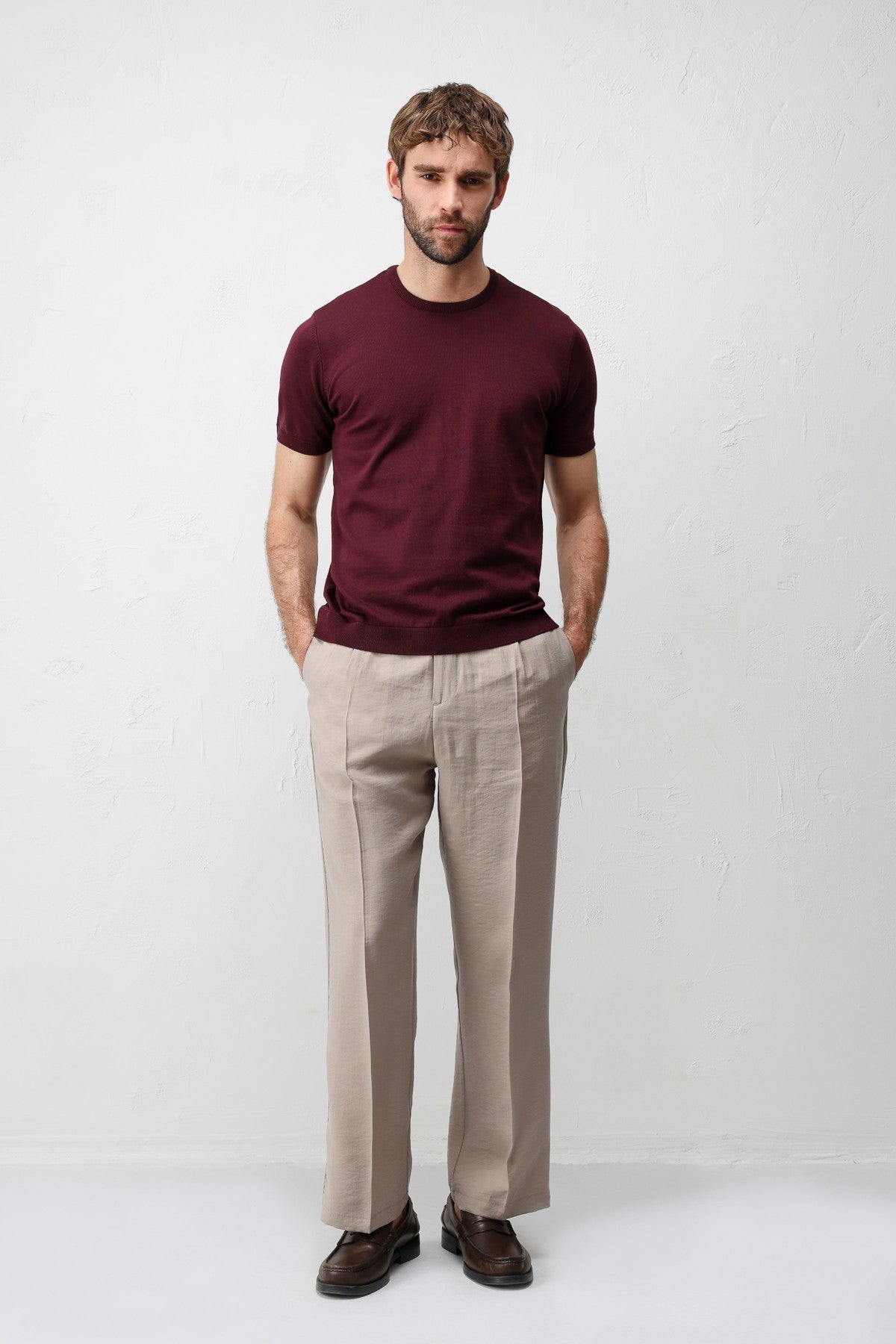 Antioch Comfort Slim Knit T-Shirt