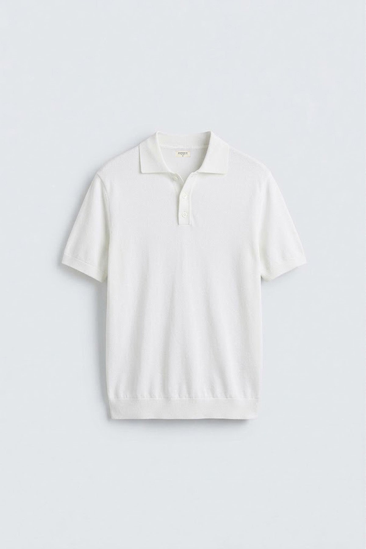 Antioch Comfort Slim Polo-Neck Men's Knit T-Shirt