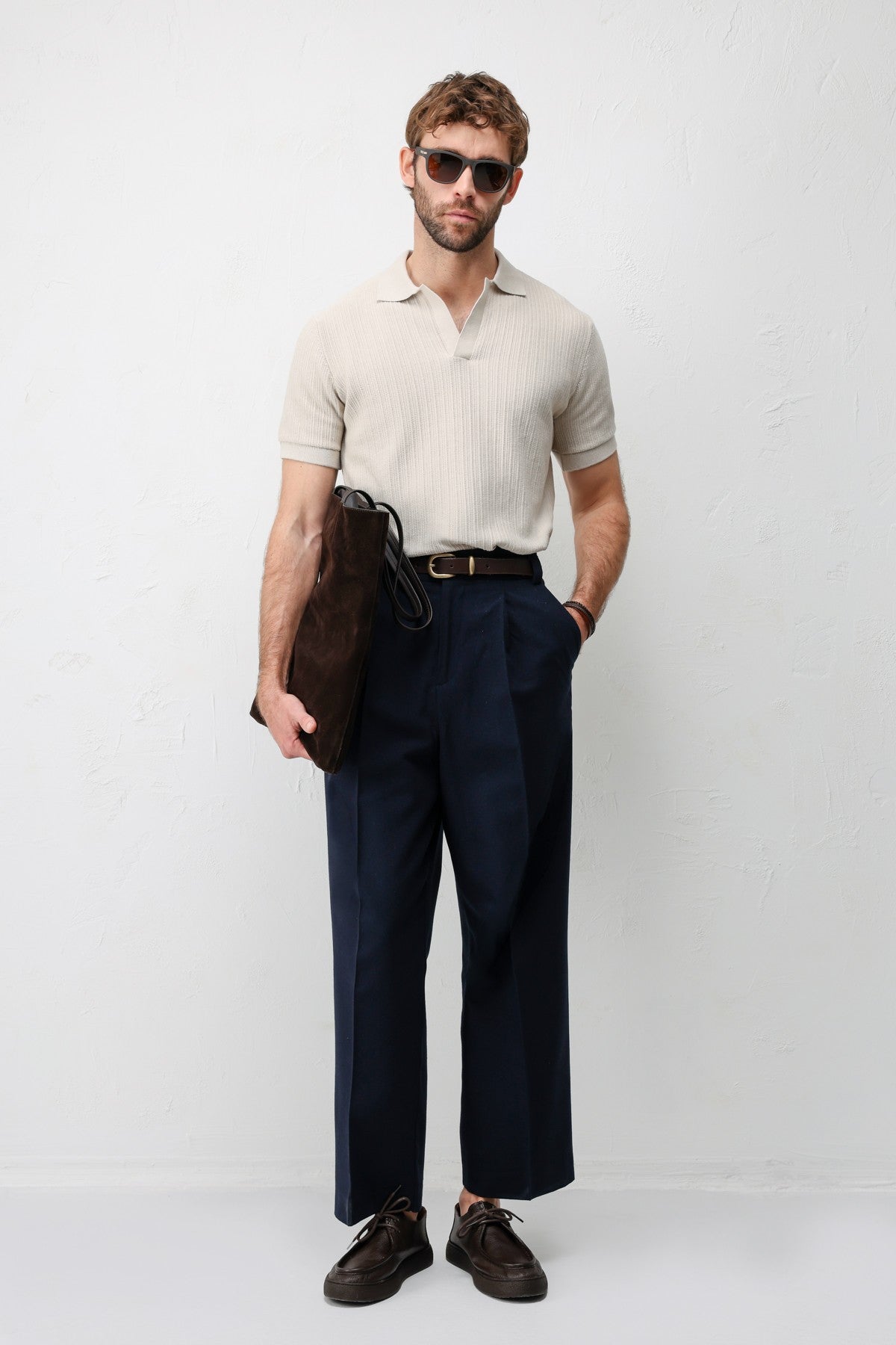 Antioch Premium Textured Men's Knit T-Shirt