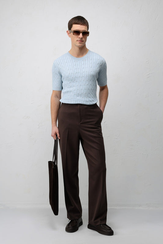 Antioch Cotton Twisted-Knit Men's Knit T-Shirt