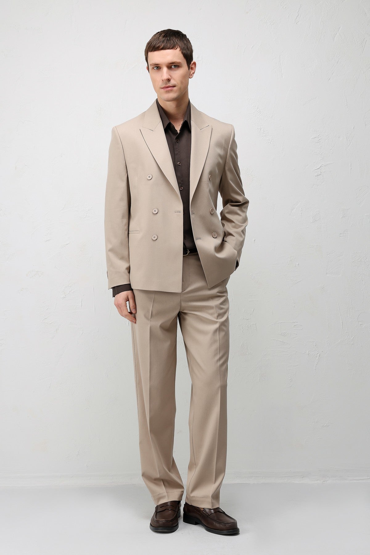 Antioch Kruvaze Relaxed-Fit Men's Blazer Jacket