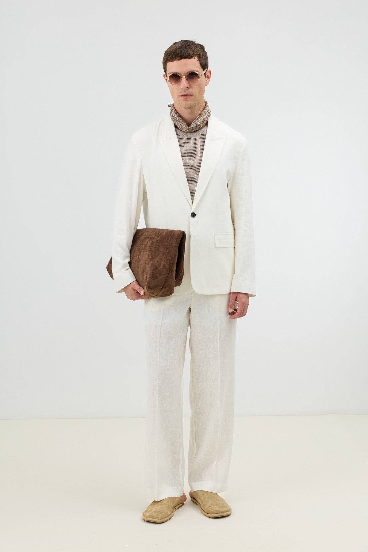Antioch Linen-Blend Men's Blazer Jacket