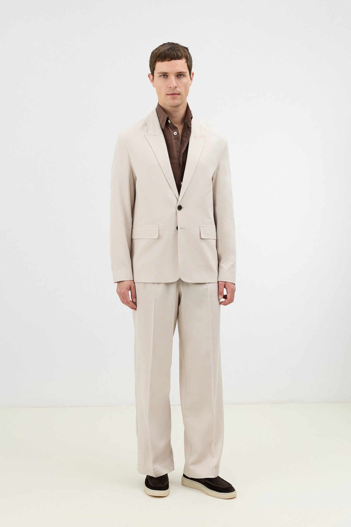 Antioch Linen-Blend Men's Blazer Jacket