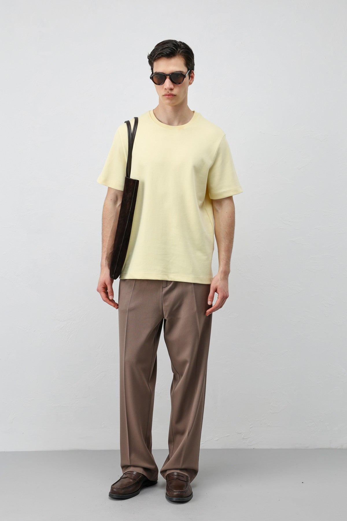 Regular Fit Basic Men's T-Shirt