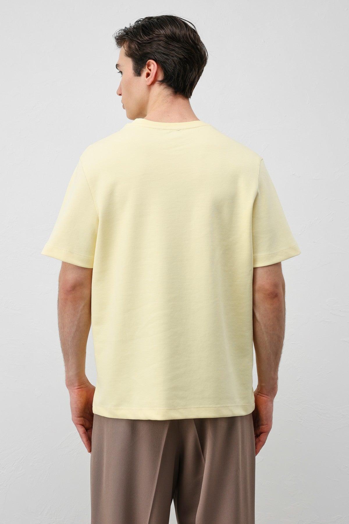 Regular Fit Basic Men's T-Shirt