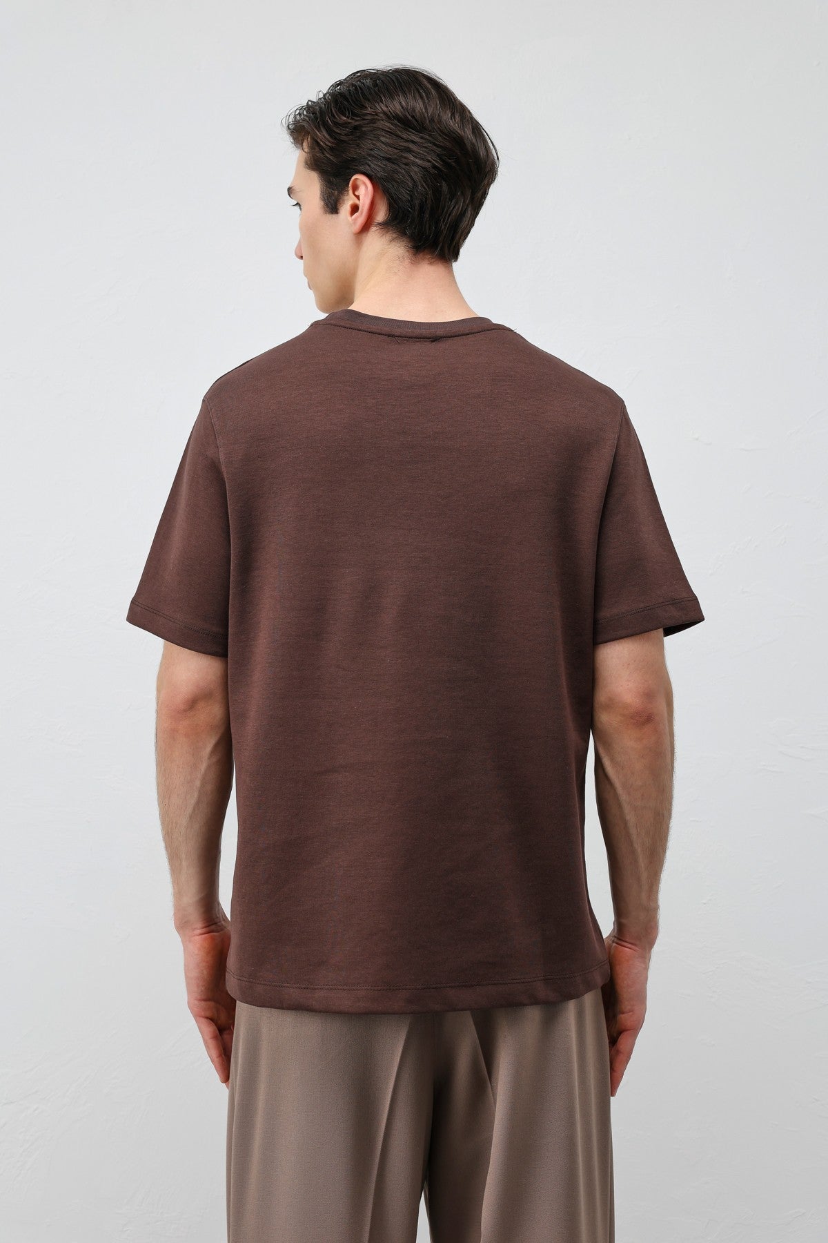 Regular Fit Basic Men's T-Shirt