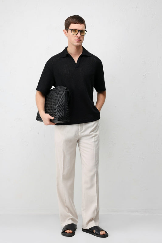 Antioch Knitted-Textured Men's T-Shirt