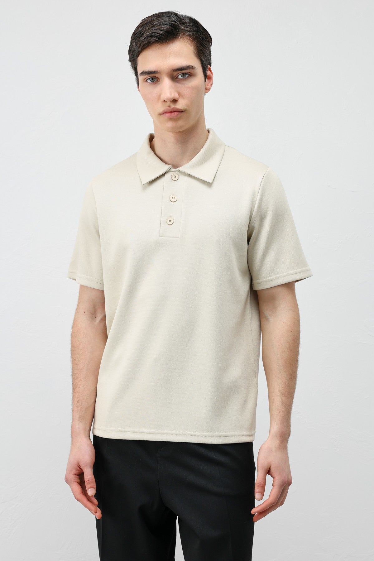 Antioch Basic Polo-Neck Men's T-Shirt