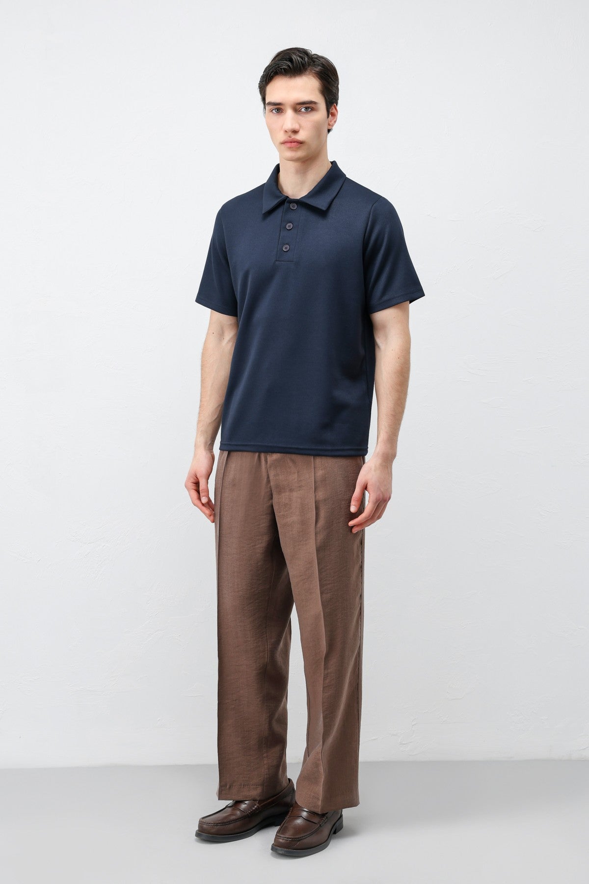 Antioch Basic Polo-Neck Men's T-Shirt