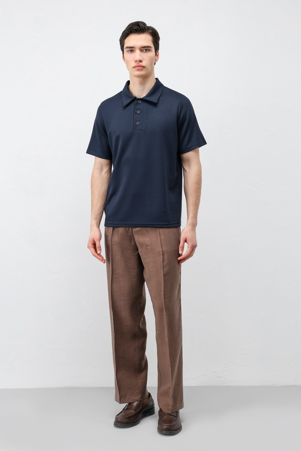Antioch Basic Polo-Neck Men's T-Shirt