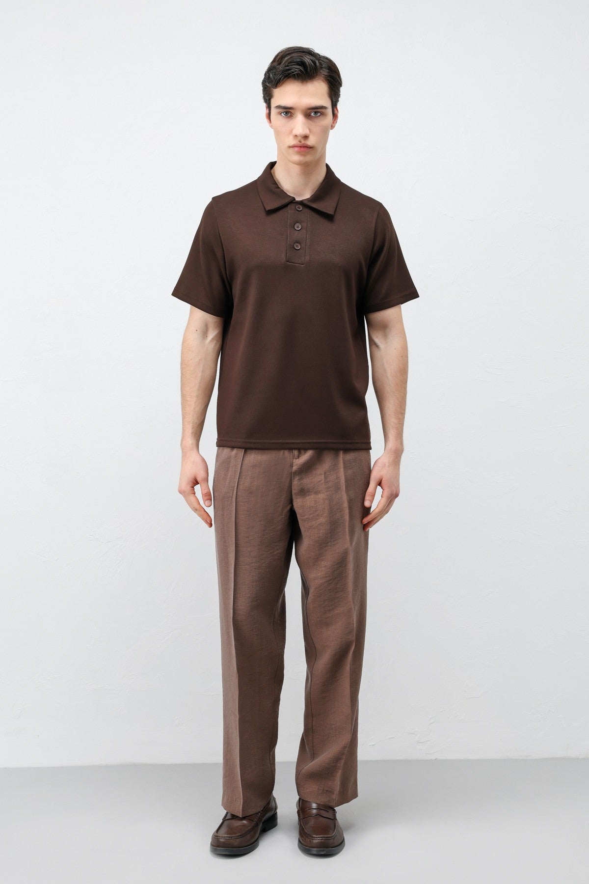 Antioch Basic Polo-Neck Men's T-Shirt