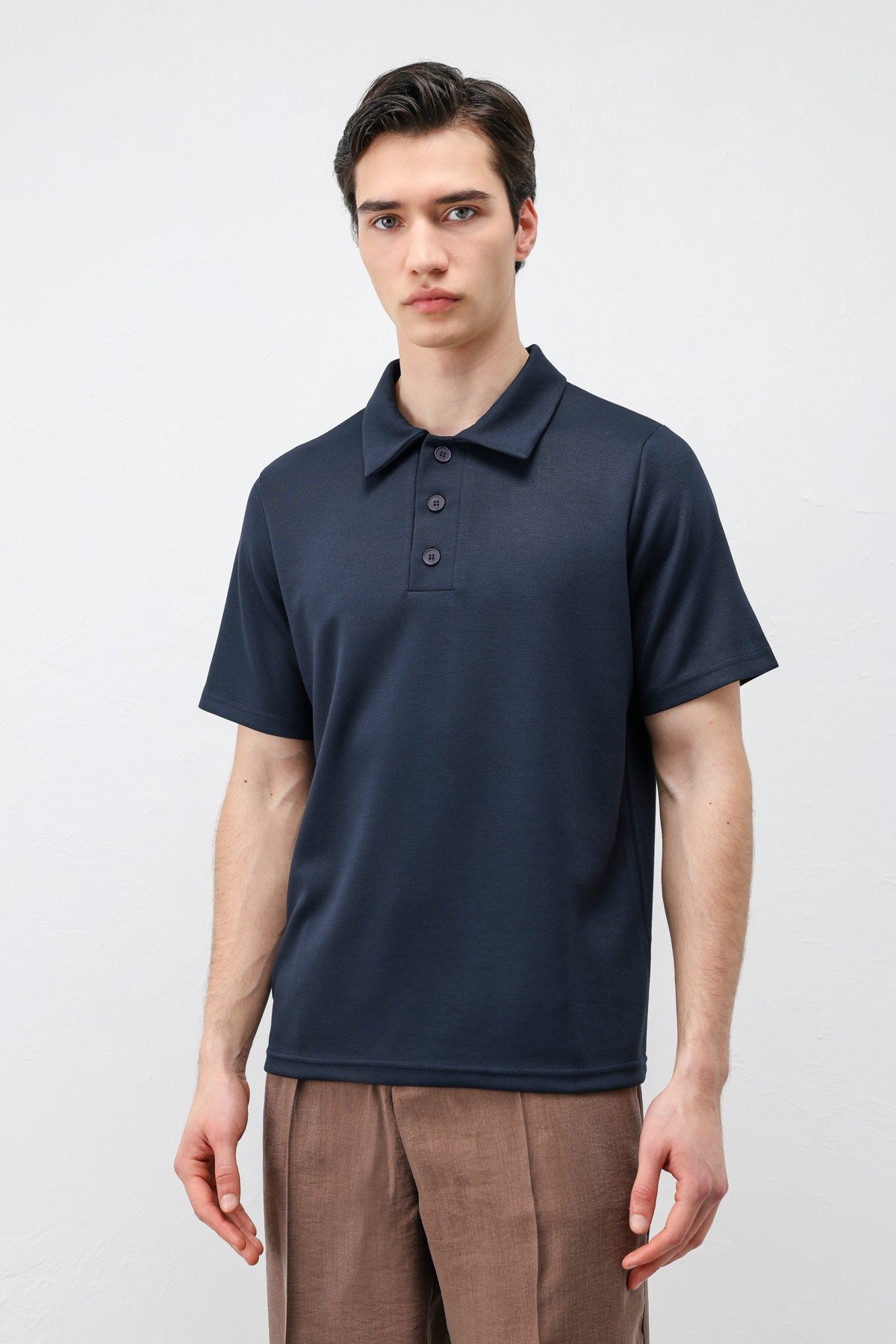 Antioch Basic Polo-Neck Men's T-Shirt