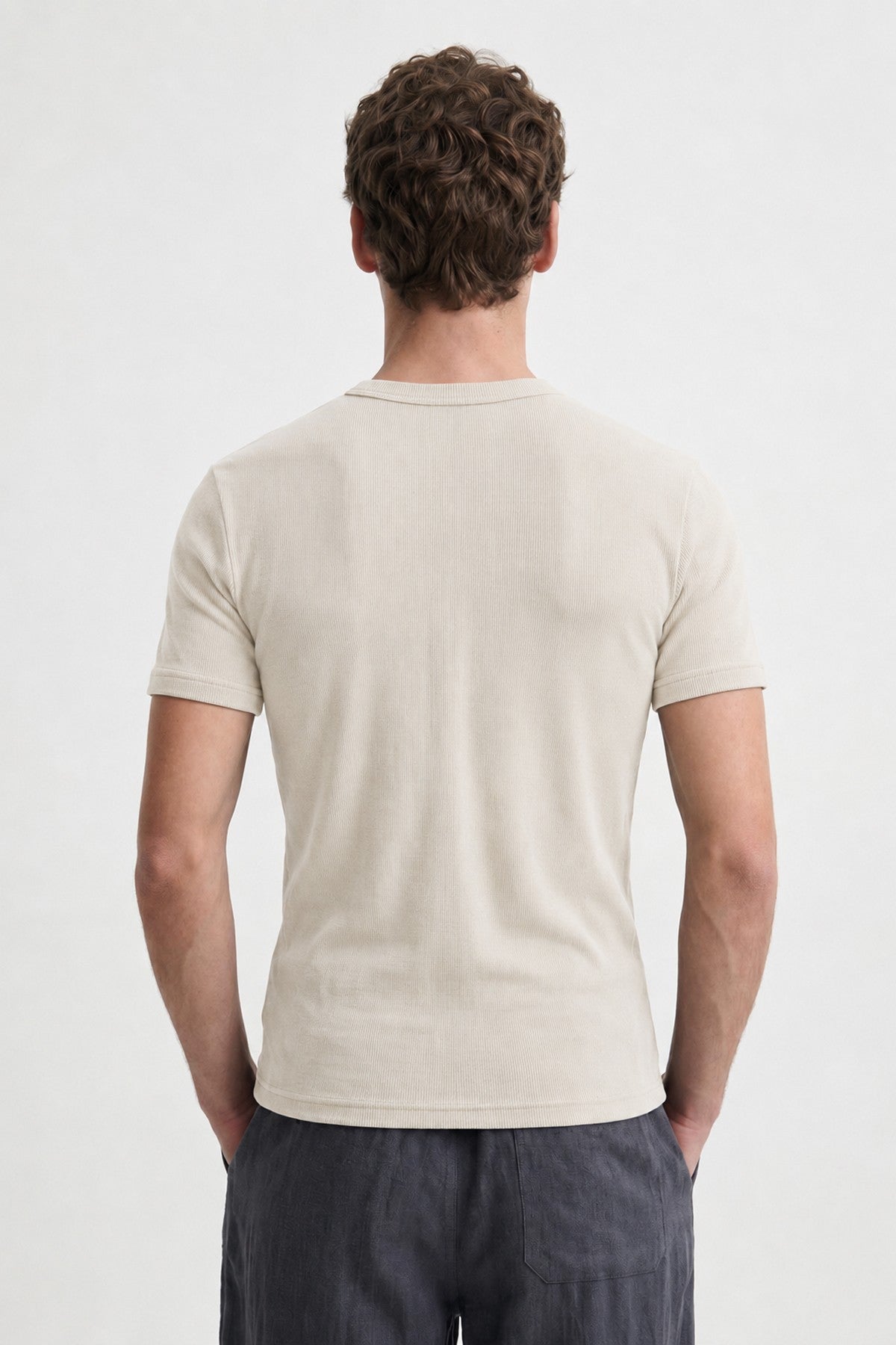 Textured Men's T-Shirt