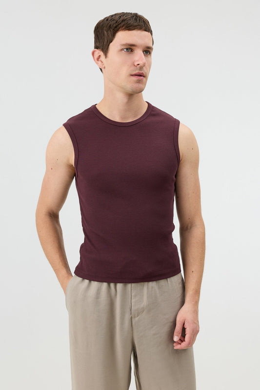 Cotton Sleeveless Men's T-Shirt