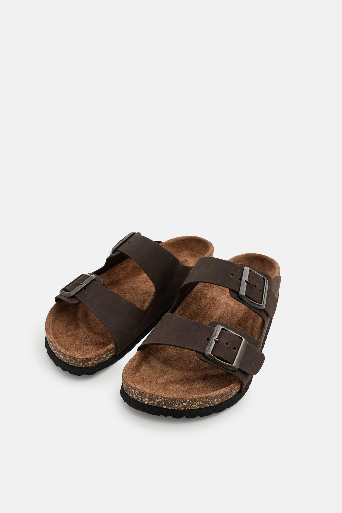 Antioch Double-Strap Leather Men's Sandals